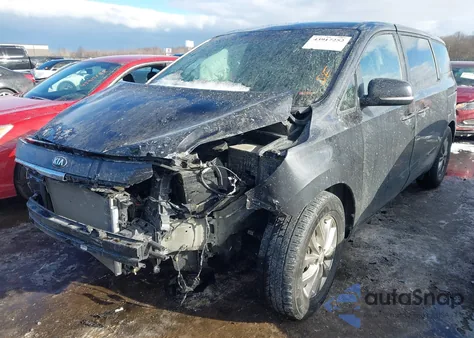 2021 Kia Sedona Lx z USA, uszkodzony, nr VIN KNDMB5C11M6665232